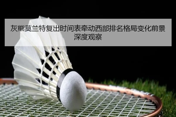 灰熊莫兰特复出时间表牵动西部排名格局变化前景深度观察